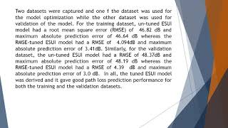 Stanford University Interim Propagation Loss Model for a Gmelina Arborea Tree Lined Road RCER 2018 5 [upl. by Fesoj149]