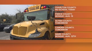 Heres updated first day of school dates for students in Southeast Georgia following Debby [upl. by Anieral]