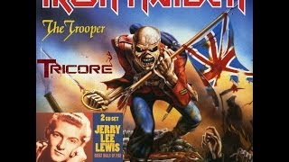 IRON MAIDEN  The Trooper   JERRY LEE LEWIS  GREAT BALLS OF TROOPER By Zedi Forder [upl. by Oicnedif]