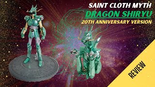 SAINT SEIYA SAINT CLOTH MYTH  DRAGON SHIRYU 20TH ANNIVERSARY VERSION [upl. by Abagael285]