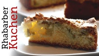 Rezept  Rhabarberkuchen Red Kitchen  Folge 02 [upl. by Grassi467]