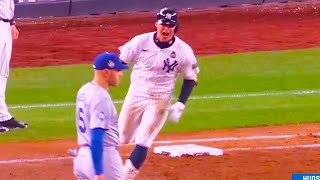 Anthony Volpe Grand Slam for the Lead  Yankees vs Dodgers Game 4 2024 World Series Highlights [upl. by Edlun91]