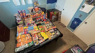 2024 4TH OF JULY FIREWORK STASH BANGERS 🔥🔥 [upl. by Symer]