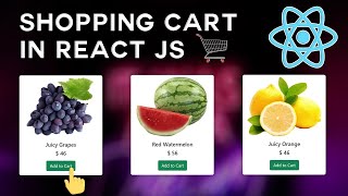 React js Shopping Cart for beginner  Bootstraps cart reactjs  react js project beginner 🔥🔥 [upl. by Ahseid]