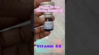 Vitamin D3 oral Solution 60000 IU profroyalpatel vitamind3 [upl. by Jaeger]