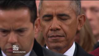 Cardinal Timothy Dolan offers prayer at Inauguration Day 2017 [upl. by Ylimme]