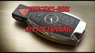 Mercedes Benz Key Fob Explanation How To DIY Learning Tutorials [upl. by Rubens]