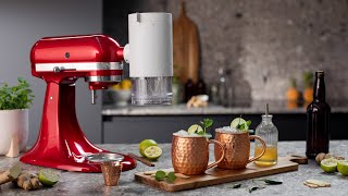 Moscow mulegranité med israkningsfästet  Recept  KitchenAid [upl. by Laucsap]