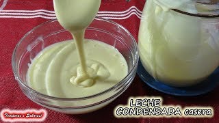 LECHE CONDENSADA CASERA con solo 3 ingredientes y muy fácil [upl. by Gabrielli]