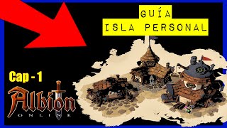 GUÍA✅¿Cómo CONSEGUIR la 🏝️ISLA PERSONAL🏝️ en ALBION ONLINE parte 13 [upl. by Llerdnad]