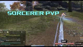 ESO PVP  SORCERER UNSTOPPABLE [upl. by Enorel53]