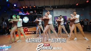 GRUPO ESENCIA MADRID TEAM LAGRIMAS  AVENTURA  LAGRIMAS BACHATA 2024 [upl. by Aidnyl616]