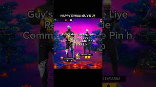 Is Diwali Sabko Free Redeem Code 😨 shorts viralshorts ffshorts redeemcode [upl. by Limbert995]