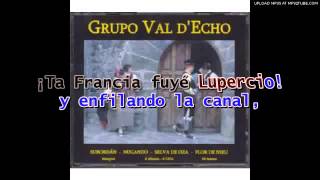 Lupercio Lo Bandolero  Val dEcho kARAoke [upl. by Demetri]