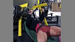 Biceps Training fbb muscle Girl Flexing Nataliya Kuznetsova [upl. by Rox]