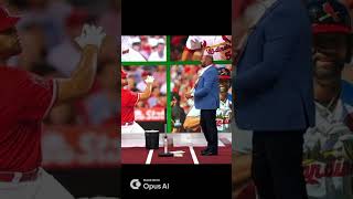 How Albert Pujols was so successful at the plate softball baseball batting battingcoach [upl. by Kcorb405]