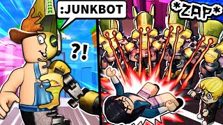 I got CUSTOM JUNKBOT ROBLOX ADMIN COMMANDS [upl. by Thalassa41]