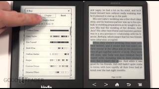 Amazon Kindle Paperwhite 2 vs Sony T3 Comparison [upl. by Freed]