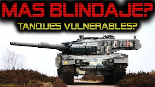 TEMOR A LAS ARMAS RUSAS ðŸ”´ Â¿UCRANIANOS AÃ‘ADEN BLINDAJE ERA A SUS LEOPARD II Y CHALLENGER 2 ðŸ”´ [upl. by Socha]