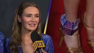 DWTS Anna Delvey on Styling Her Ankle Monitor to Match Her Costumes Exclusive [upl. by Nod503]