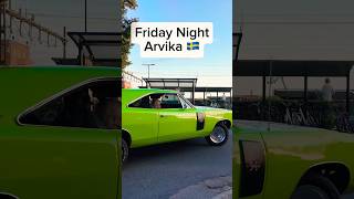 Friday Night Arvika🇸🇪 arvika fridaynightfunkin festival sweden oldcars life visitsweden [upl. by Zenitram]