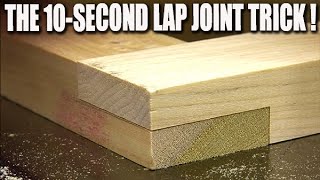 The Clever 10second woodworking trick I use to impress people [upl. by Tabitha407]