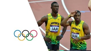 Mens 4x100m Round 1 Highlights  Jamaica amp USA Win  London 2012 Olympics [upl. by Paget]