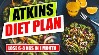 Atkins Diet Indian version  Atkins diet plan for weight loss in Hindi  High Protein Low Carb Diet [upl. by Yeltneb20]