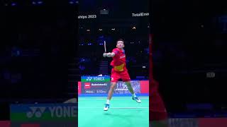 Zheng Siwei In Slow Mo Badminton 🔥🔥 badmintonplayer slowmotion slowmobadminton [upl. by Aitenev173]