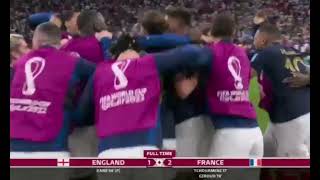 France  England WC 2022  French commentary  Commentaire Français [upl. by Aisekal652]