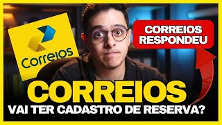 O CONCURSO DOS CORREIOS VAI TER CADASTRO DE RESERVA COM 5975 VAGAS [upl. by Ahseuqal]