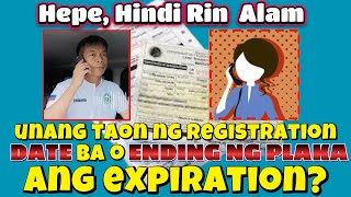 PATI DISTRICT OFFICER NG LTO HINDI ALAM ANG EXPIRED NA REHISTRO NG BAGONG MOTOR [upl. by Orlantha347]