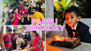 Pappu 6th year Birthday Vlog🥳SPURTHI VLOGS [upl. by Mosby]