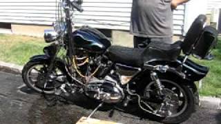 1980 sportster ironhead stroked 1200cc TOTALY UNIQUE and WILD quotFor Salequot on craigslist [upl. by Tirrej55]