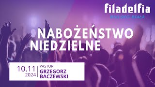 quotO niezwykłości stworzeniaquot – Grzegorz Baczewski – Nabożeństwo niedzielne 10112024r [upl. by Gibbon711]