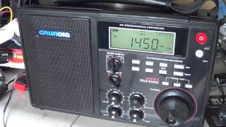 Grundig S450DLX Review AM FM Shortwave field radio [upl. by Portwine]