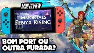 Bom port ou outra furada  Confira a MINI REVIEW de Immortals Fenyx Rising [upl. by Hambley]