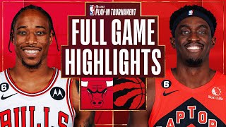 BULLS at RAPTORS  ATTPlayIn  FULL GAME HIGHLIGHTS  April 12 2023 [upl. by Nike952]