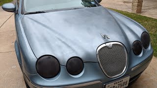 Jaguar S Type V8 Build Update Momo Racing Seat Tinted Headlights [upl. by Ainnek]