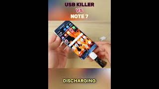 Note 7🔥💣 vs USB KILLER☠️ [upl. by Lib]