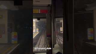 District Line driver’s cab view train short railway hiphop youtubeshorts shorts underground [upl. by Idnahs981]