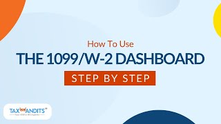 How To Use The 1099W2 Dashboard [upl. by Naelopan90]