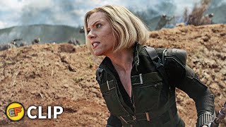 Black Widow amp Okoye vs Proxima Midnight  Avengers Infinity War 2018 IMAX Movie Clip HD 4K [upl. by Enelrahc]