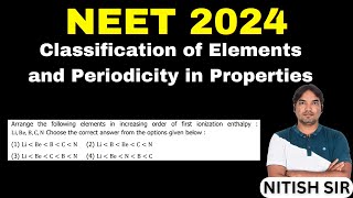 Arrange the following elements in increasing order of first ionization enthalpy [upl. by Nnairet521]