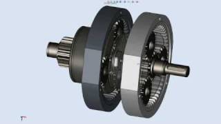 2stufiges Planetenradgetriebe Planetary Gearbox with 2 Stages [upl. by Boyce]