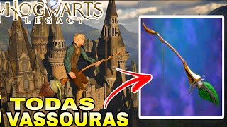 Hogwarts Legacy Como Conseguir Todas as Vassouras [upl. by Llerret]