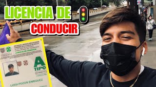 CÓMO SACAR LICENCIA DE CONDUCIR FÁCIL EN CDMX  Luigi Pozos [upl. by Trenton]