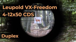 Leupold VXFreedom 412x50 CDS Reticle Duplex [upl. by Enaxor]