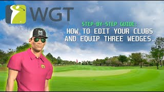 WGT Golf How to equip THREE wedges in your bag [upl. by Raimundo440]