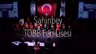 12 MART İSTİKLAL MARŞI GÖSTERİSİ Şahinbey TOBB Fen Lisesi  İstiklal Marşı Okuma Yarışması [upl. by Eudocia]